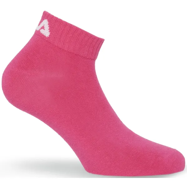  Șosete FILA QUARTER 3-PACK F9300 PINK PANTHER 