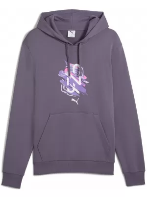 Panoul pentru bărbați PUMA NEYMAR JR CREATIVITY HOODIE 660099_01 CĂRBUNE PURPURIU