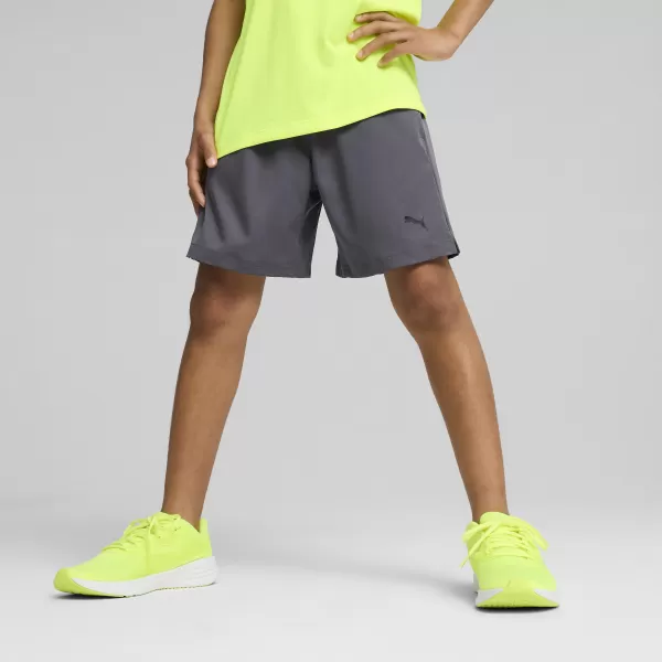  Pantaloni scurţi PUMA TAD ESS WOVEN SHORTS 526539_69 GRI GALACTIC 