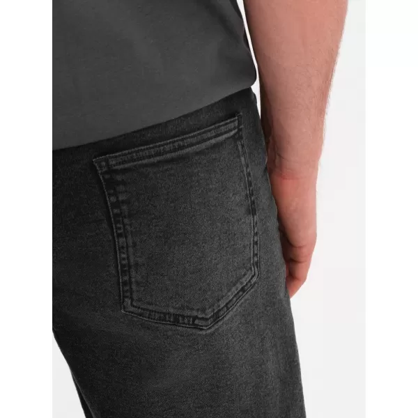  Pantaloni scurți pentru bărbați OMBRE OM-SRDS-0192 NEGRU 