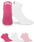 Șosete FILA QUARTER 3-PACK F9300 PINK PANTHER