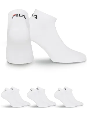 Șosete FILA INVISIBLE 3-PACK F9100 WHITE
