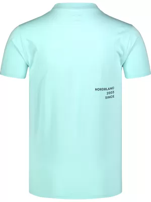 Tricou bărbătesc NORBLANC NBSMT8153 LIGHT BLUE Nordblanc