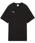 Cămaşă PUMA TEAMEVOSTRIPE TEE WMN 659959_03 PUMA BLACK/PUMA SILVER