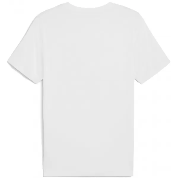  Tricou bărbătesc PUMA GRAPHICS MULTIPLE LOGO TEE 684826_02 PUMA ALB 