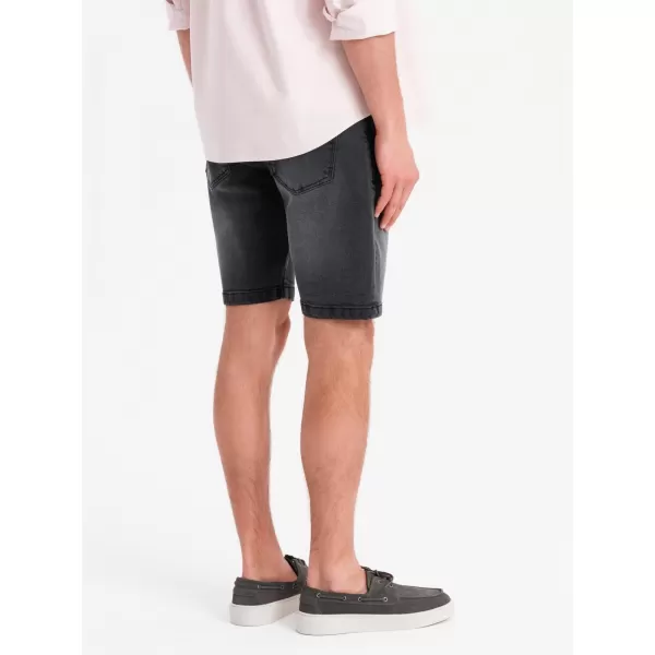  Pantaloni scurţi OMBRE OM-SRDS-0171 NEGRU 