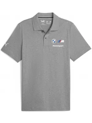 Mens t -thirt cu guler PUMA BMW MMS ESS POLO 621312_03 HEATHER GRI MEDIU