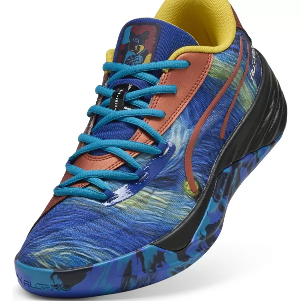  Cizme PUMA ALL-PRO NITRO DYLAN EXHIBIT 311354_01 ALBASTRU VIU/ALBASTRU TROPICAL 
