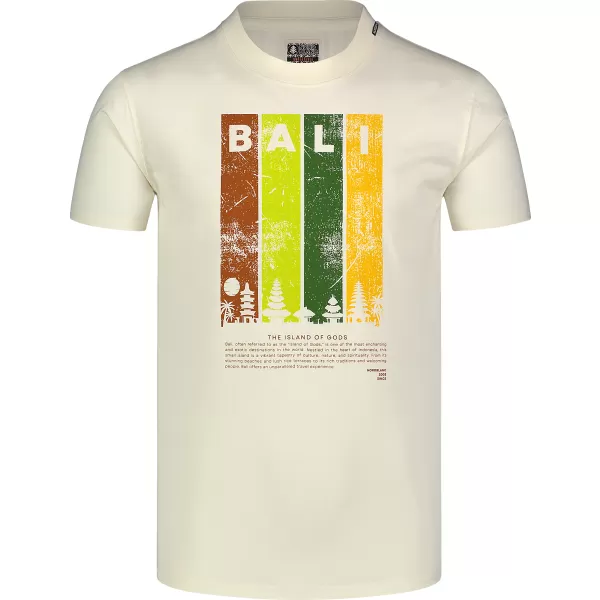  Tricou bărbătesc NORBLANC NBSMT8153 CREAM WHITE Nordblanc 