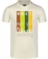 Tricou bărbătesc NORBLANC NBSMT8153 CREAM WHITE Nordblanc