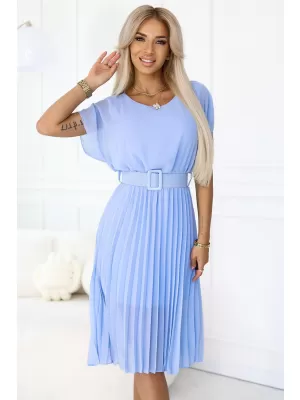 Rochie NUMOCO 465-4 ALBASTRU