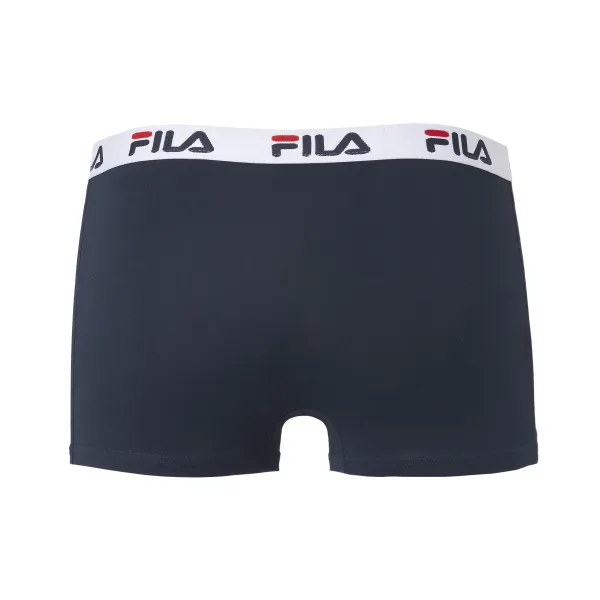  Boxeri pentru bărbați FILA MAN BOXER 2-PACK FU5016/2 NAVY 