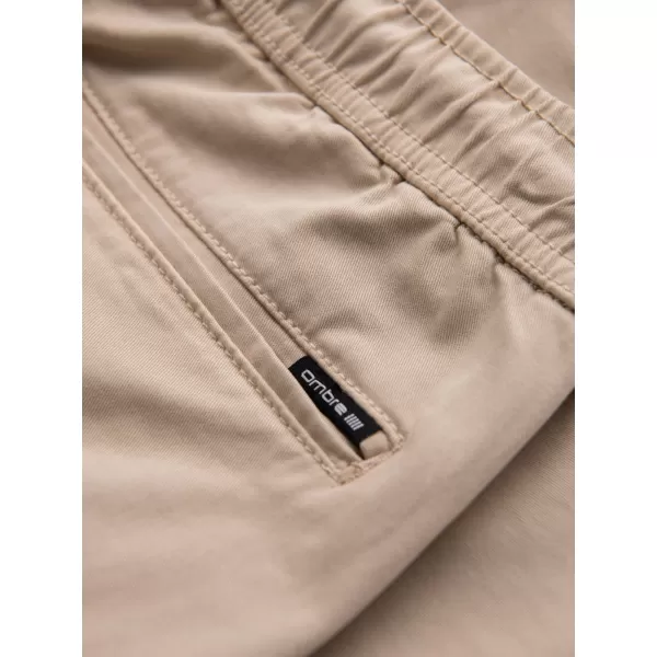  Pantaloni scurți pentru bărbați OMBRE OM-SRCG-0190 BEJ 