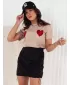 Tricou pentru femei DSTREET PALIS RY2431 BEJ
