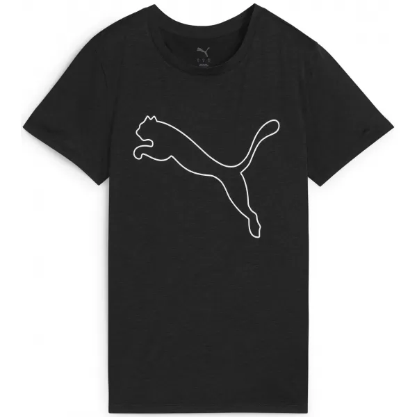 Cămaşă PUMA TAD ESSENTIAL W HEATHER TEE 525893_01 PUMA BLACK HEATHER 