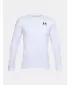 Tricou pentru bărbați UNDER ARMOUR SPORTSTYLE LEFT CHEST LS 1329585-100 ALB
