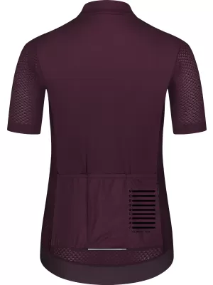 Jersey pentru ciclism pentru doamne NORDBLANC MILE NBSLF8216 PURPURIU ÎNCHIS