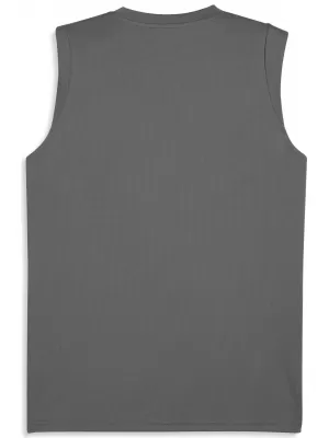 Jersey pentru bărbați PUMA TEAMCUP TRAINING SL JERSEY 659168_13 FLAT MEDIUM GRAY/ SILVER PLAT MEDIU MEDIU/PUMA