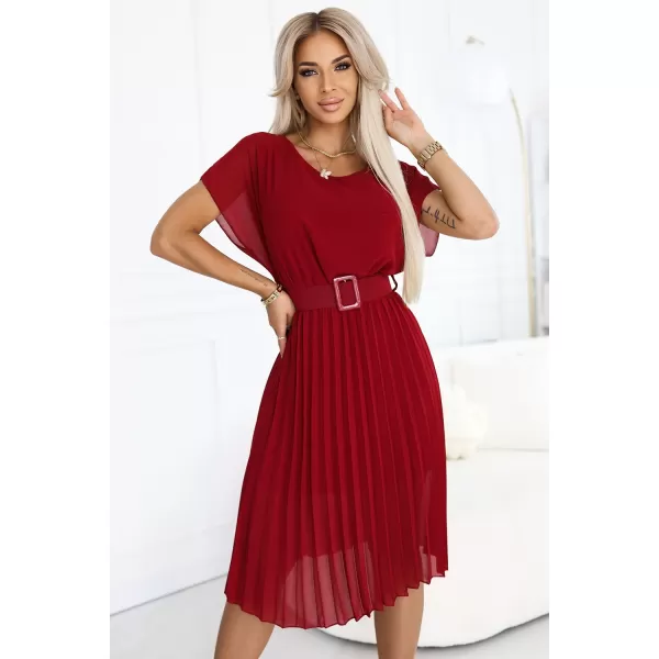  Rochie NUMOCO 465-5 BURGUNDIA 