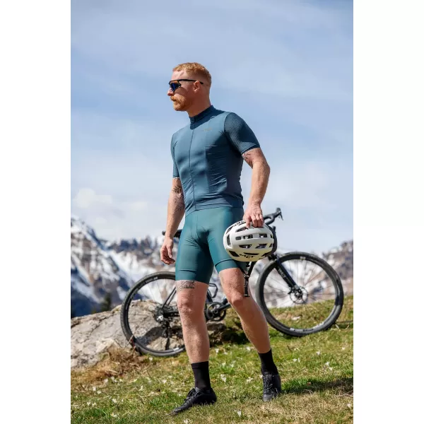  Jersey pentru ciclism pentru bărbați NORDBLANC WONDERMENT NBSMF8215 VERDE 