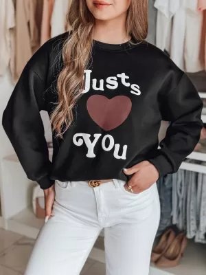 Panoul pentru doamne DSTREET JUST LOVE YOU BY1472 NEGRU