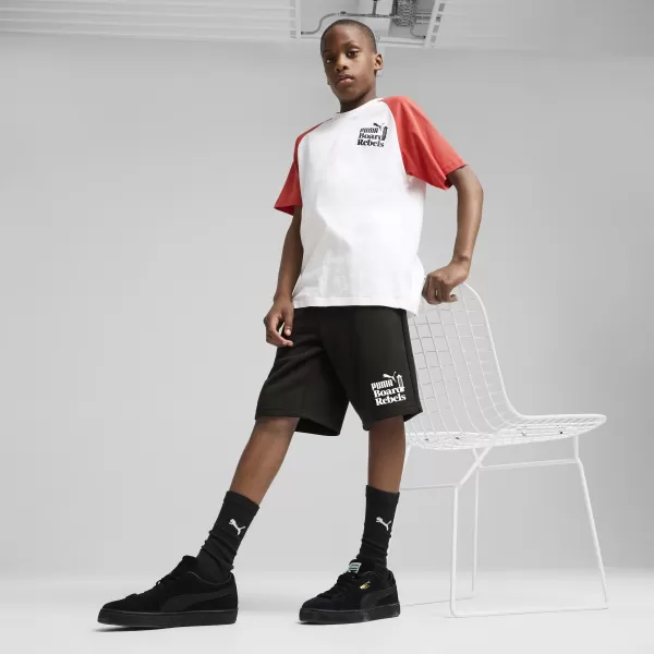  Pantaloni scurţi PUMA MID90S LONG SHORTS 685151_01 PUMA NEGRU 