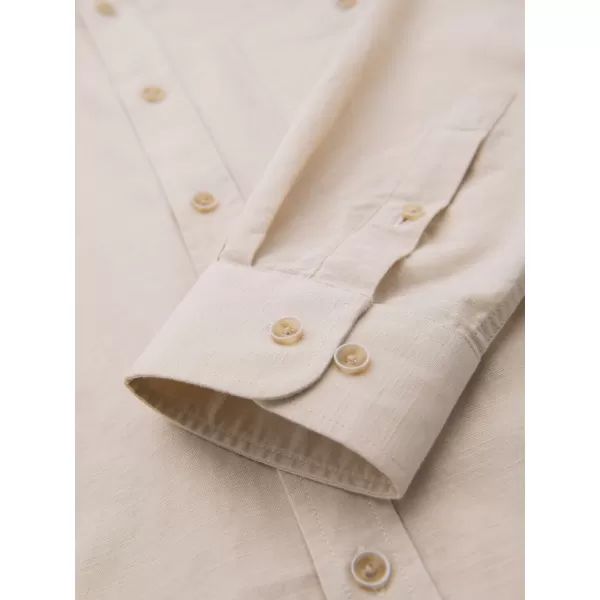  Cămaşă OMBRE OM-SHCS-0134 CREMĂ 