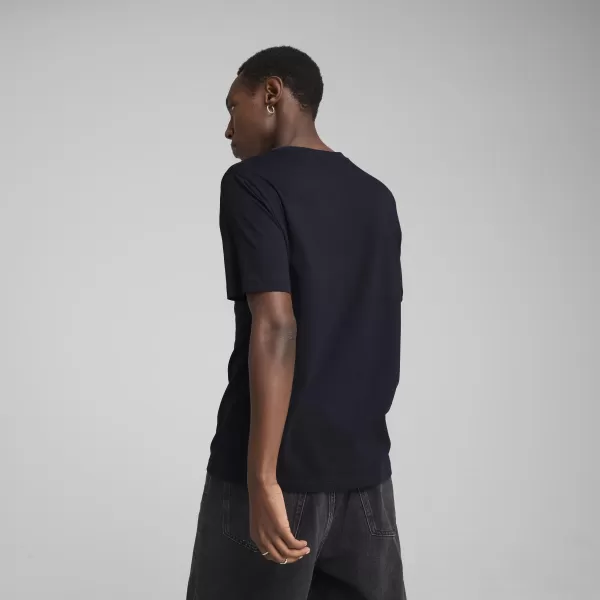  Tricou bărbătesc PUMA GRAPHICS SNEAKER TEE 684830_16 NOUA NAVĂ 