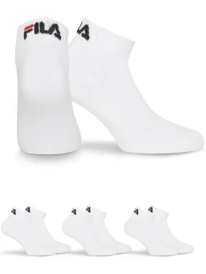 Șosete FILA QUARTER 3-PACK F9300 WHITE