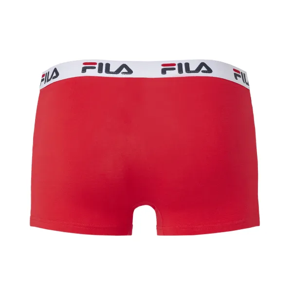  Boxeri pentru bărbați FILA MAN BOXER 2-PACK FU5016/2 RED 