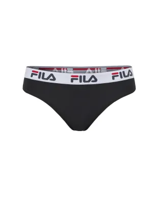 Chiloți de damă FILA WOMAN STRING FU6061 BLACK