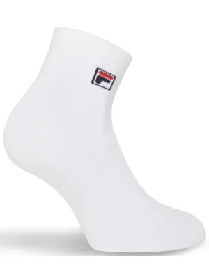 Șosete FILA QUARTER 3-PACK F9303 WHITE