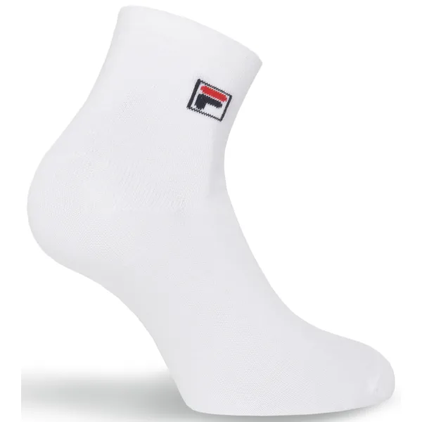  Șosete FILA QUARTER 3-PACK F9303 WHITE 