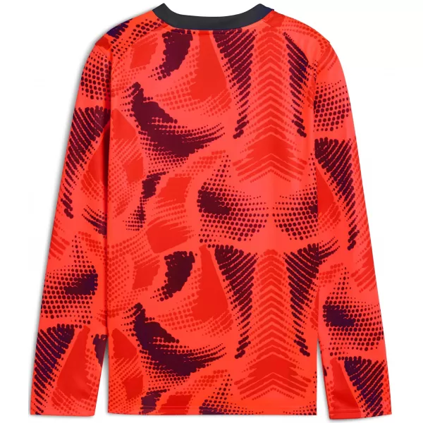  Jersey pentru copii PUMA TEAMTARGET GK LS JERSEY JR 706521_01 NRGY RED / NRGY RED / PUMA WHITE 