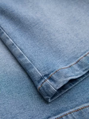 Pantaloni scurţi OMBRE OM-SRDS-0171 ALBASTRU DESCHIS