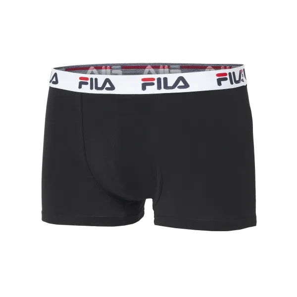  Boxeri pentru bărbați FILA MAN BOXER 2-PACK FU5016/2 BLACK 