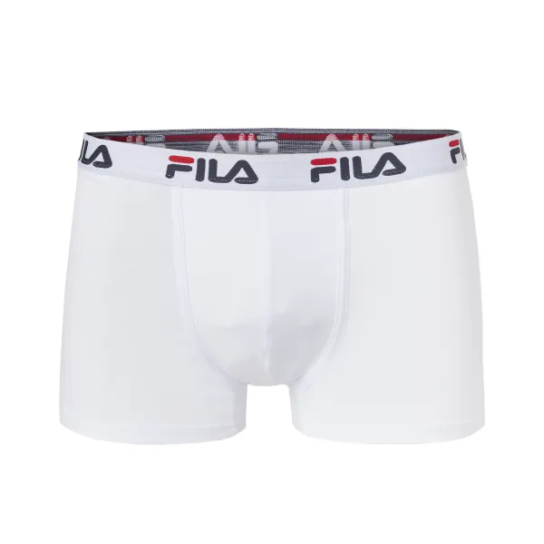  Boxeri pentru bărbați FILA MAN BOXER 2-PACK FU5016/2 WHITE 