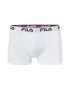 Boxeri pentru bărbați FILA MAN BOXER 2-PACK FU5016/2 WHITE