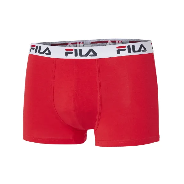  Boxeri pentru bărbați FILA MAN BOXER 2-PACK FU5016/2 RED 