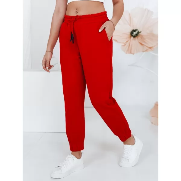  Pantaloni pentru doamne DSTREET MADMAX UY1428 ROŞU 
