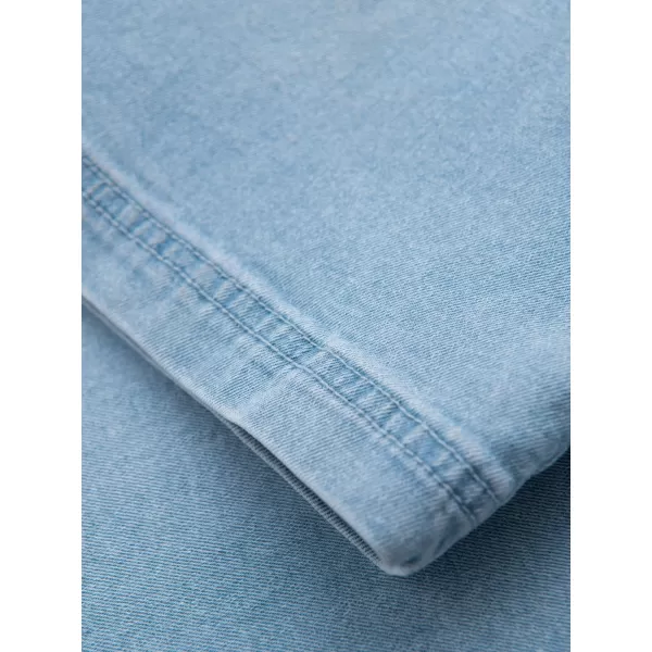  Pantaloni scurți pentru bărbați OMBRE OM-SRDS-0192 ALBASTRU DESCHIS 