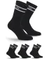 Șosete pentru bărbați FILA NORMAL 3-PACK F9092 BLACK
