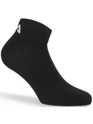 Șosete FILA QUARTER 3-PACK F9300 BLACK