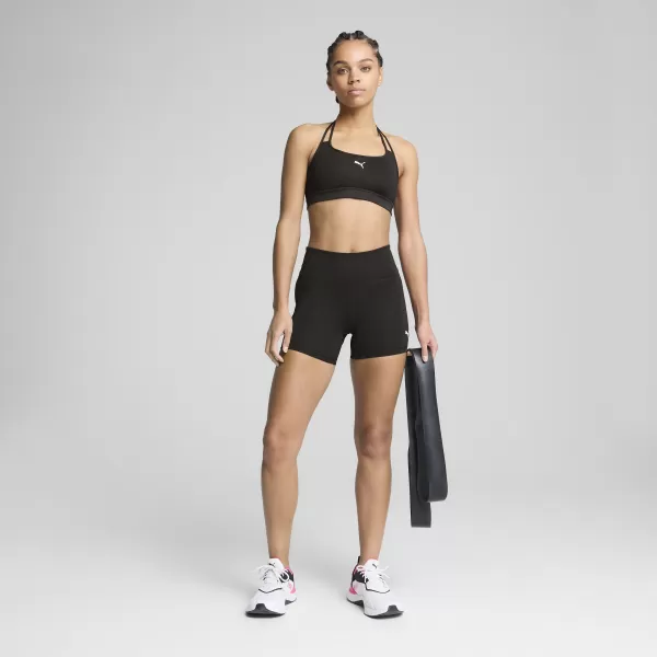  Sutienul doamnei PUMA MOVE STRAPPY BRA 526224_51 PUMA BLACK/PUMA WHITE 