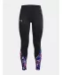 Jambiere pentru fete UNDER ARMOUR CW NOVELTY LEGGING 1366078-002 NEGRU