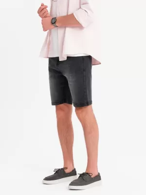 Pantaloni scurţi OMBRE OM-SRDS-0171 NEGRU