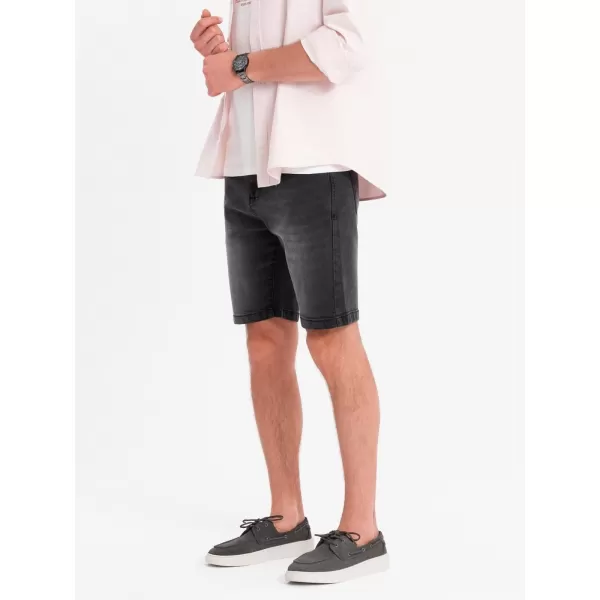  Pantaloni scurţi OMBRE OM-SRDS-0171 NEGRU 