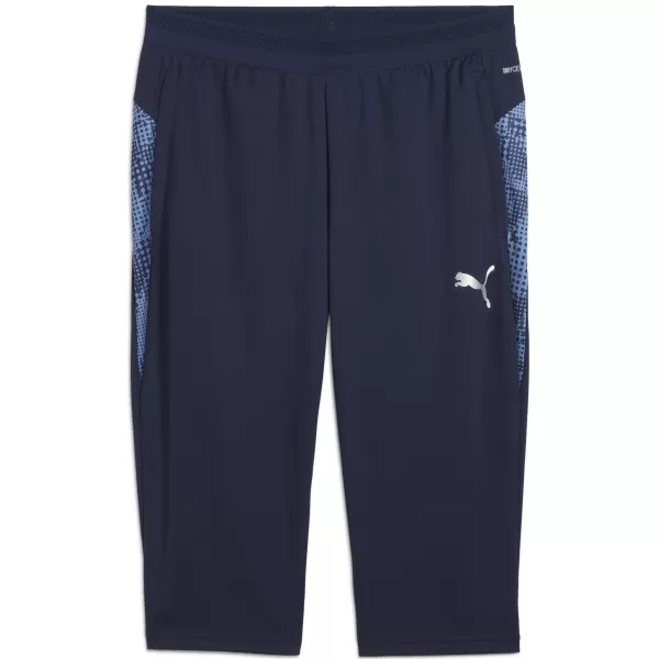 Pantaloni PUMA TEAMCUP TRAINING 3/4 PANTS 659201_06 PUMA NAVY/PUMA SILVER 