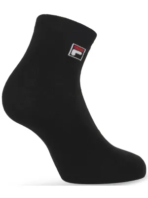 Șosete FILA QUARTER 3-PACK F9303 BLACK