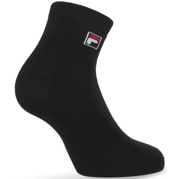  Șosete FILA QUARTER 3-PACK F9303 BLACK 